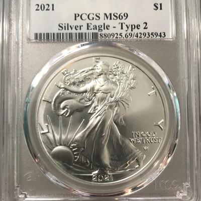 2021 Silver Eagle (MS69)