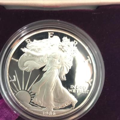1986 S Silver Eagle Proof Coin