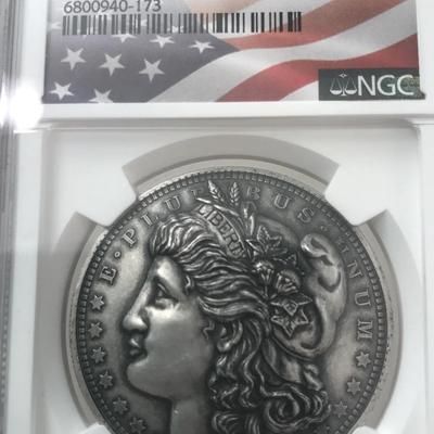2023 Morgan Silver Dollar  - (1) Ounce Pure Silver MS70 Antiqued