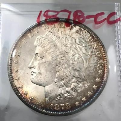 1878 CC Morgan Silver Dollar