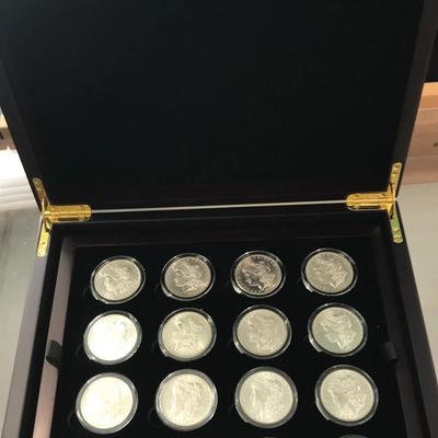 20 Morgan Silver Dollars - Brilliant Uncirculated 