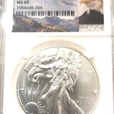 2015 Silver Eagle (MS69)