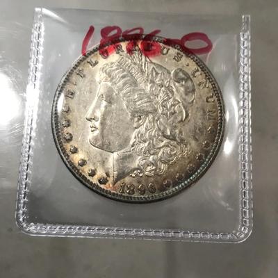  1896 O Morgan Silver Dollar 