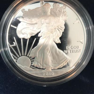 2010 W Silver Eagle Proof Coin