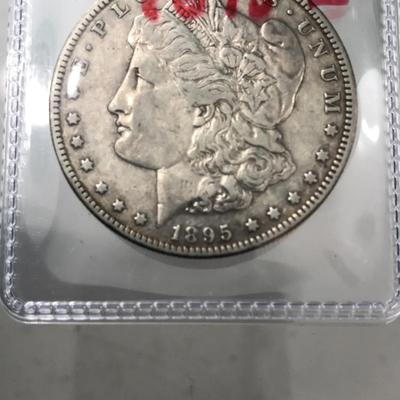 1895 S Morgan Silver Dollar - Key Date