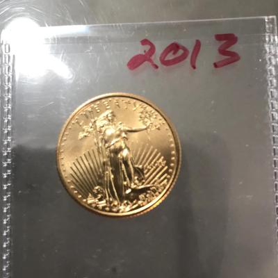 1/4 Oz Gold Eagle 