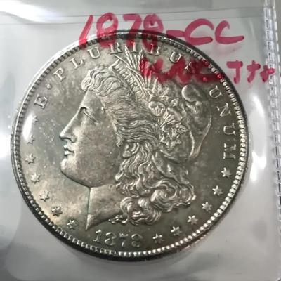 1878 CC Morgan Silver Dollar