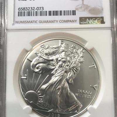 2019 Silver Eagle MS69