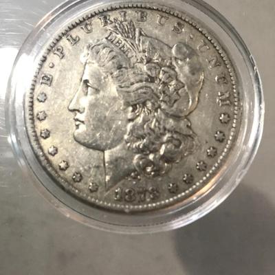 1878-CC Morgan Silver Dollar 