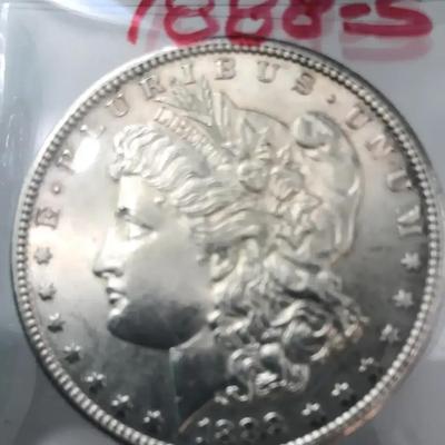 1888 S Morgan Silver Dollar