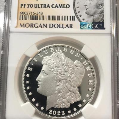 2023-S Morgan Silver Dollar PF70