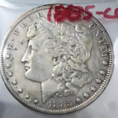 1885 CC Morgan Silver Dollar