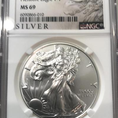 2021 Silver Eagle Type 1 MS69