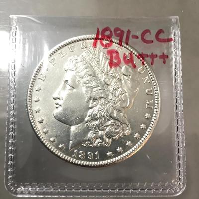 1891-CC Morgan Dollar (BU)