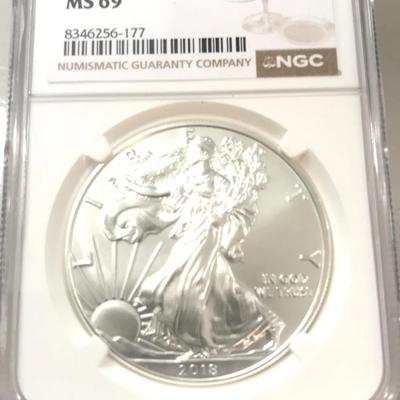 2018 Silver Eagle (MS69)