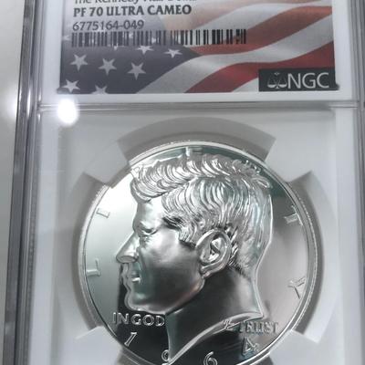 2022 Kennedy Half Dollar - (1) Ounce Pure Silver
