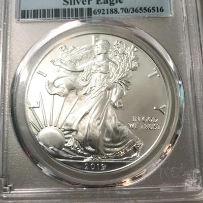 2019 Silver Eagle MS70