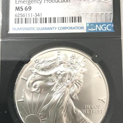 2020 S Silver Eagle MS69