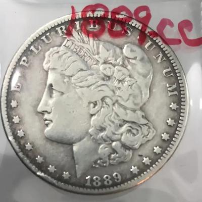 1889 CC Morgan Silver Dollar - Key Date
