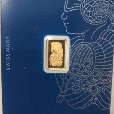 1 Gram Gold Bar