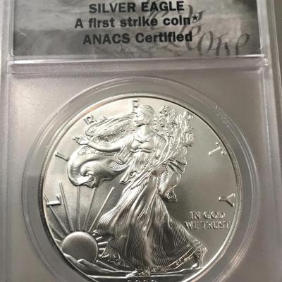 2020 Silver Eagle (MS70)