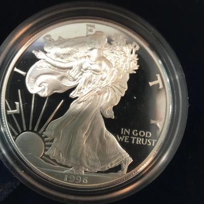 1996 P Silver Eagle Proof Coin