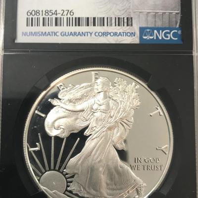 2020-S Silver Eagle Proof PF69 Ultra Cameo