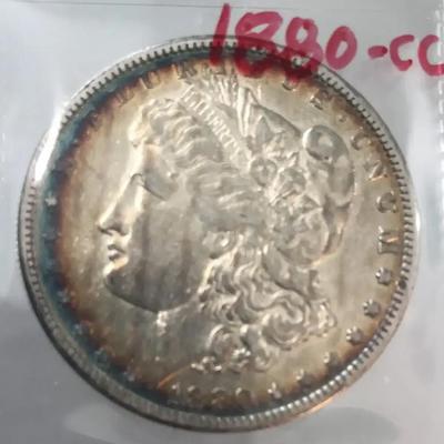 1880 CC Morgan Silver Dollar