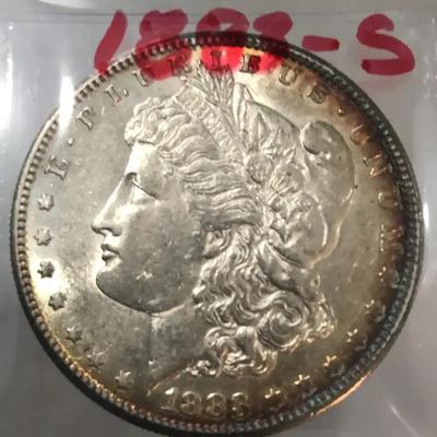 1883 S Morgan Silver Dollar