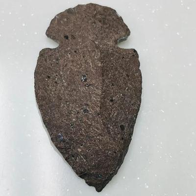 Side-notched Stone Arrowhead Projectile Point 