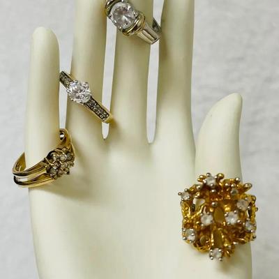 14K and 18K HGE Fashion Rings