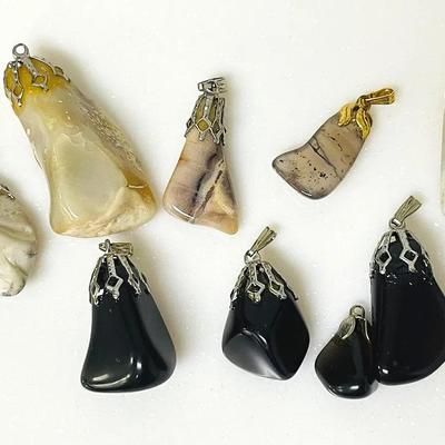 Unique Stone Pendants