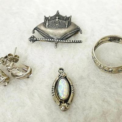 Sterling Silver Miss America Pageant Pin and More