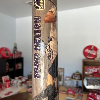 Sale Photo Thumbnail #25: Autographed bat
