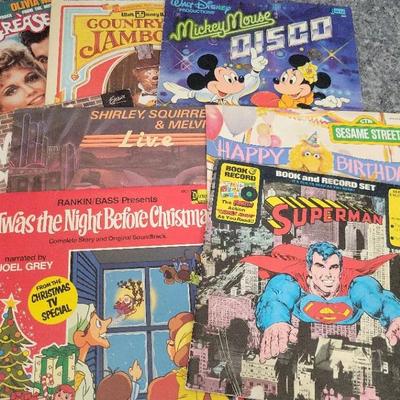 Vinyl Records | Disney, Holiday & Soundtracks | Grease, Sesame Street, Superman, Chipmunks