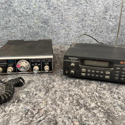 Vintage CB Radio & Police Scanner | SBE Sidebander II Transceiver + RadioShack PRO-2052
