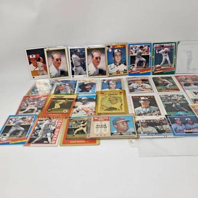 MLB Cards:  Autographed Cal Ripken and Billy Ripken and More
