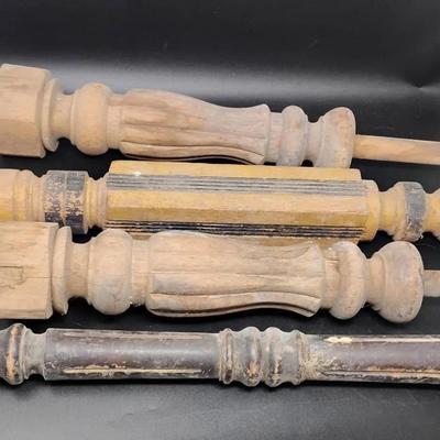Project Pieces: Antique Bed Posts 