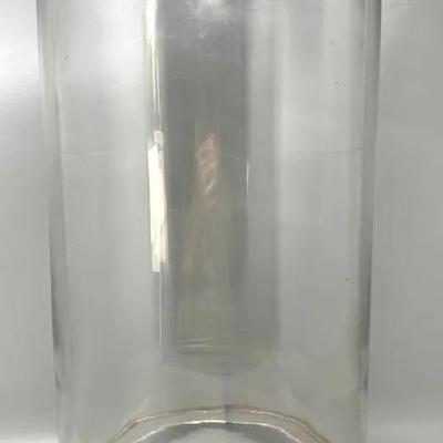 Glass Display Case 18” High X 9” Diameter 