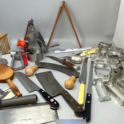 Kitchen Utensils Mostly  Vintage