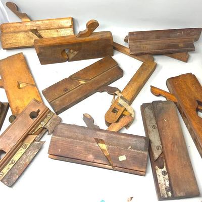 Antique Hand Planes, Varying Sizes and Similar Things 