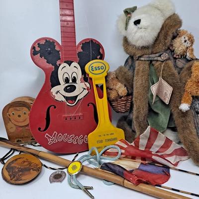 Vintage Variety:  Mousegetar; Esso Ice Scraper; Monkey Bank and More