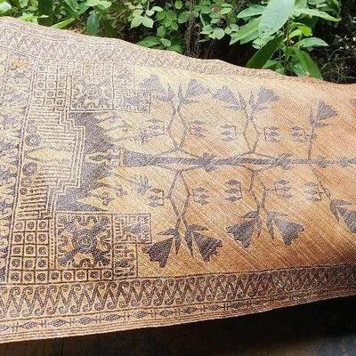 Woven Mat Tapestry