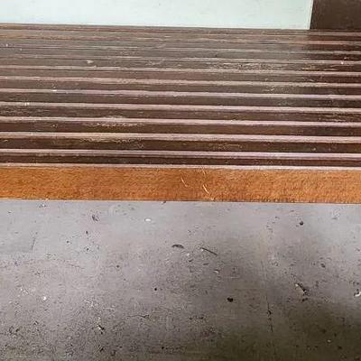 MCM Wooden Bench