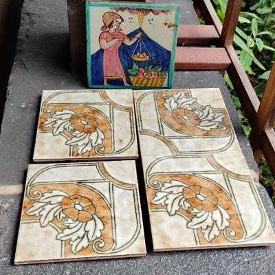 Vintage Terracotta Trivets 