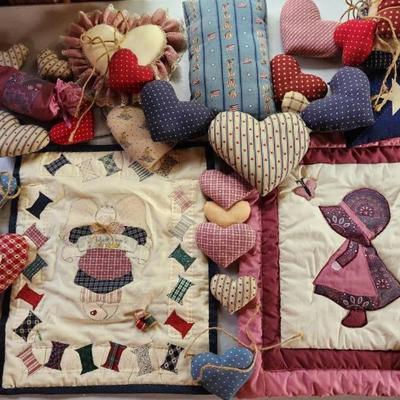Plush Heart Decor