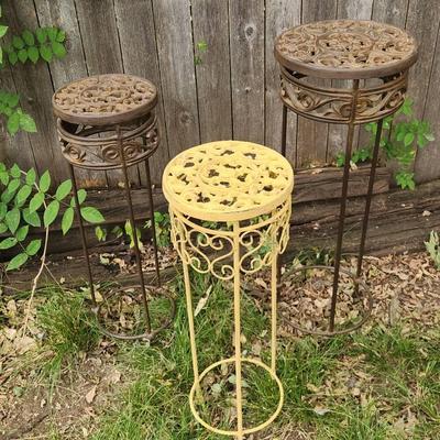 Iron Plant Stands