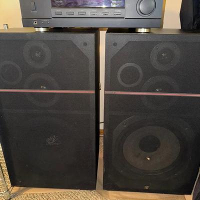 Sherwood AM/FM Receiver And Speakers 