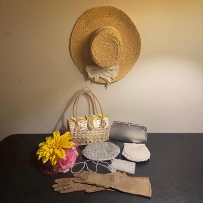 Ladies Vintage Hats and Purses