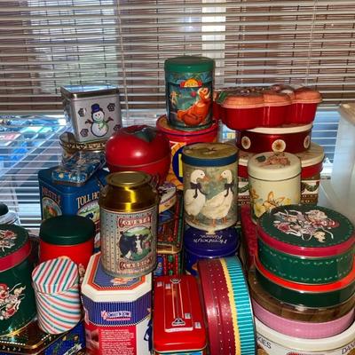Assorted Tins 